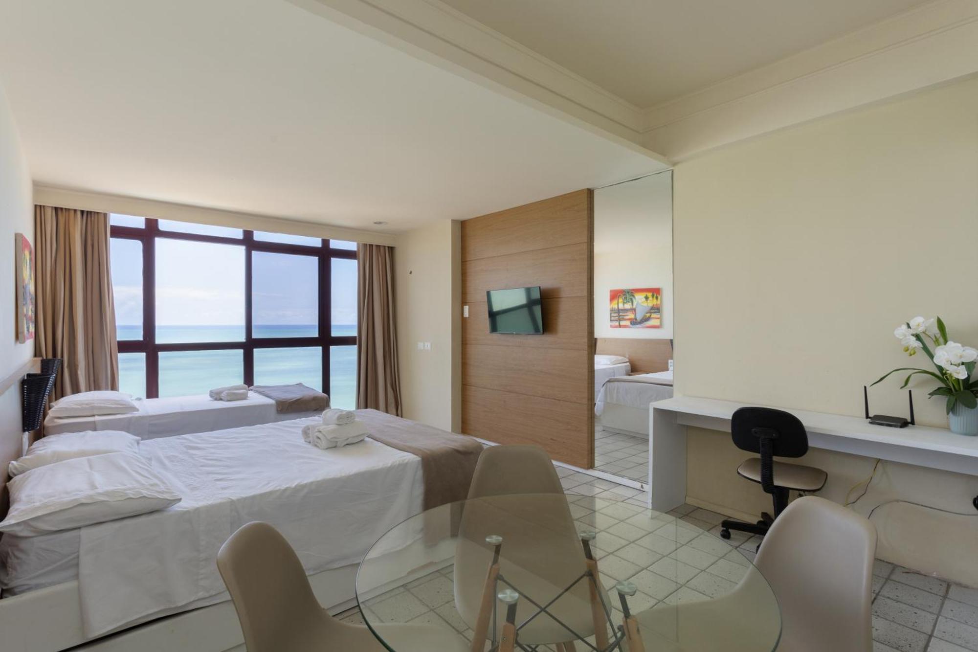 Flat Edf Golden Beach 자보아탕 두스 구아라라페스 외부 사진