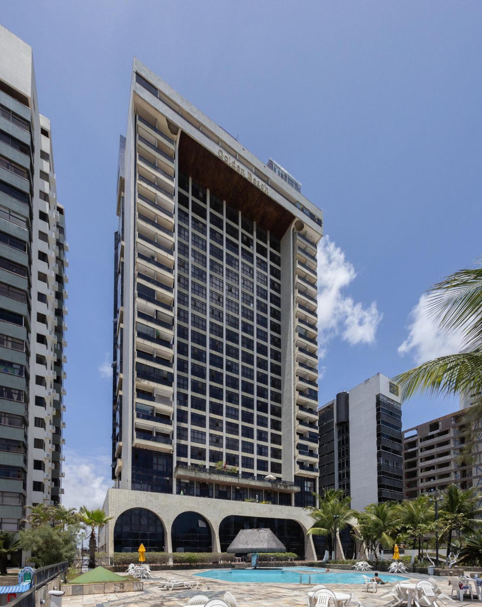 Flat Edf Golden Beach 자보아탕 두스 구아라라페스 외부 사진