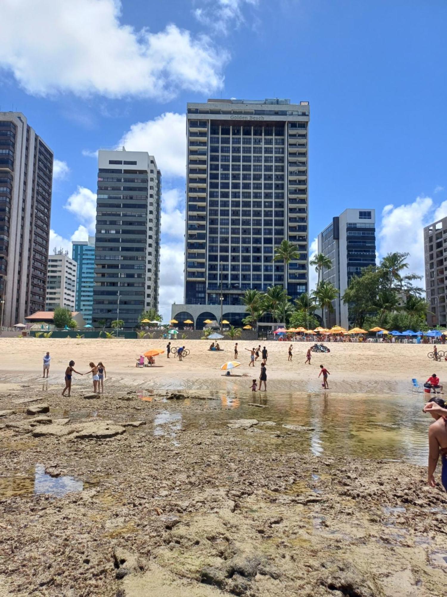 Flat Edf Golden Beach 자보아탕 두스 구아라라페스 외부 사진