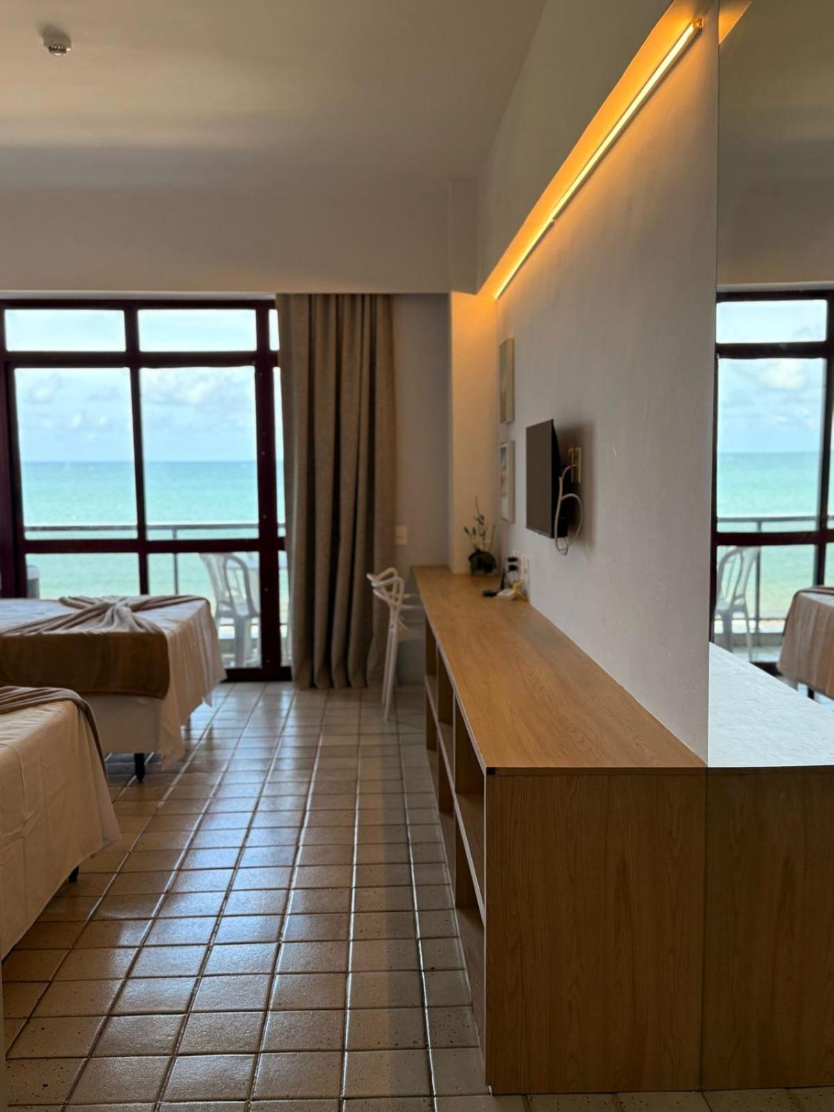 Flat Edf Golden Beach 자보아탕 두스 구아라라페스 외부 사진